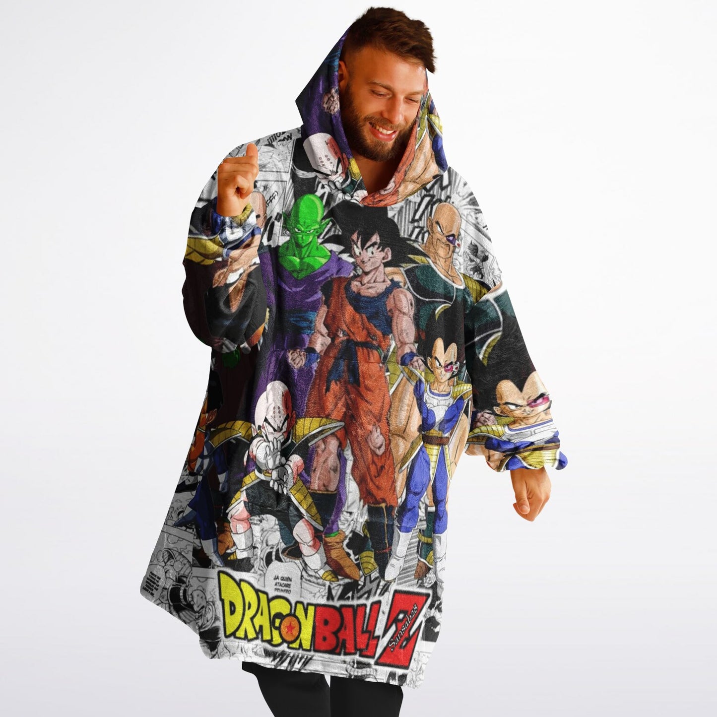 DBZ 1 Oversized Blanket Hoodie with Large Pocket
