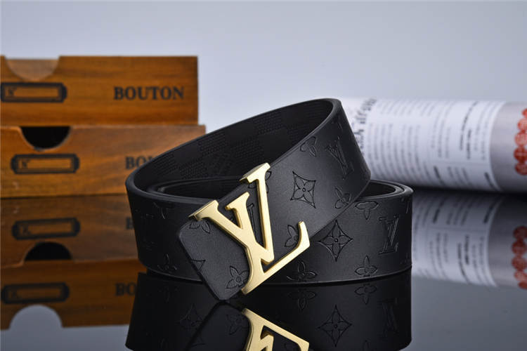 Black on Gold with LLV design Belt