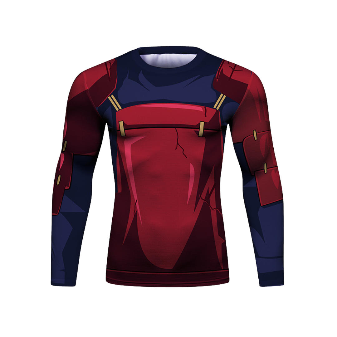 Pre Order Anime Long Sleeve Compression Shirts