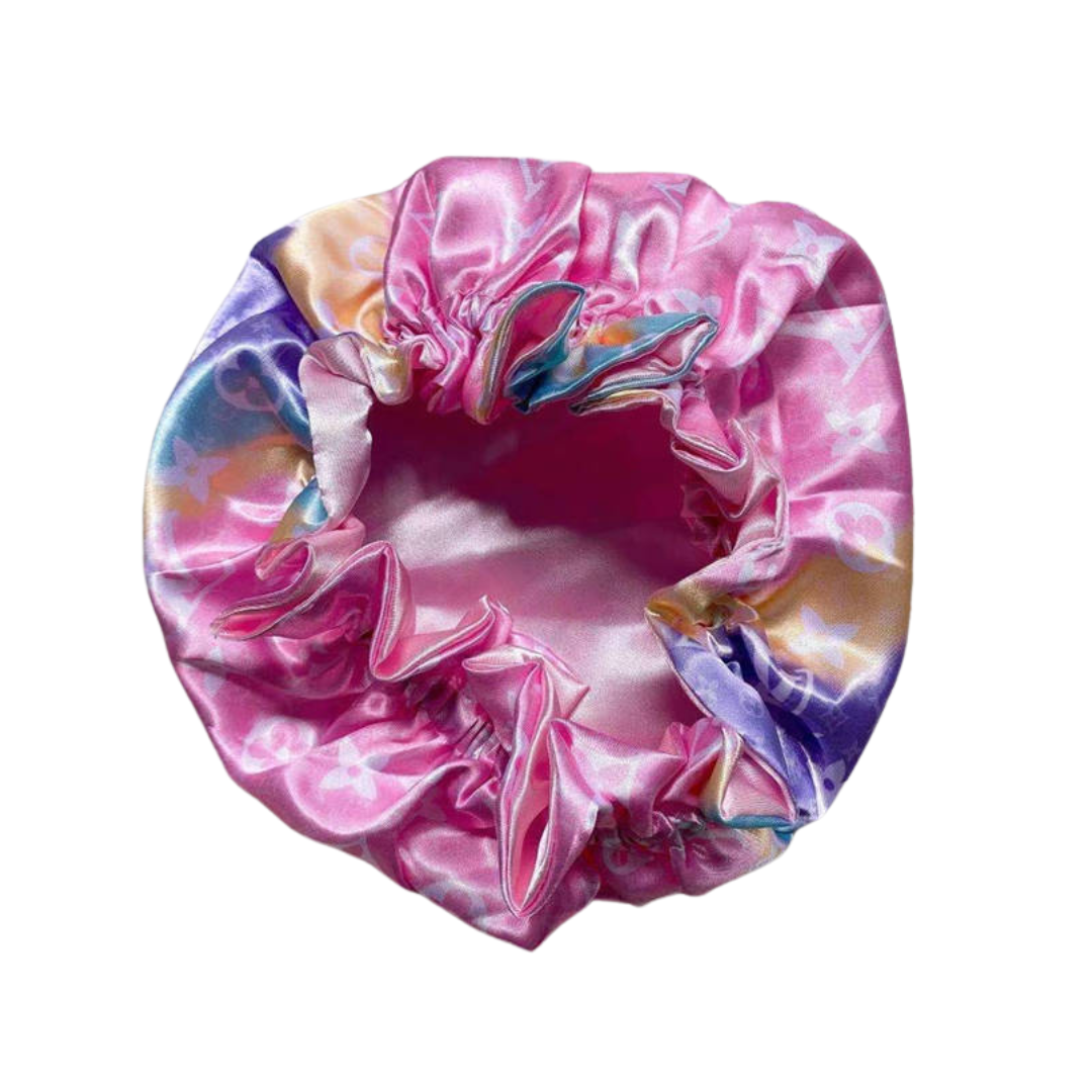 Pink Glow Design Bonnet for kids