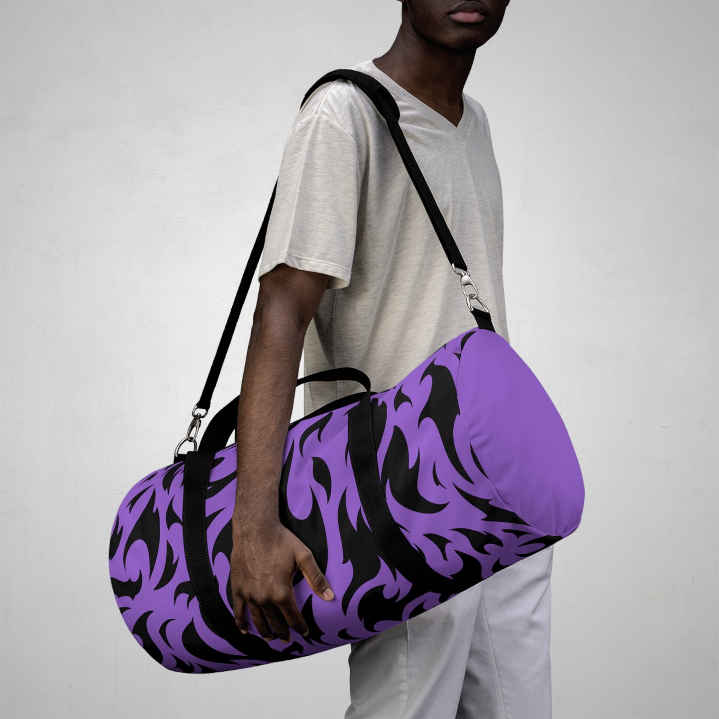 Purple Curse Anime Gym Bag