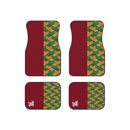 Black Tmk Car Mats (Set of 4)