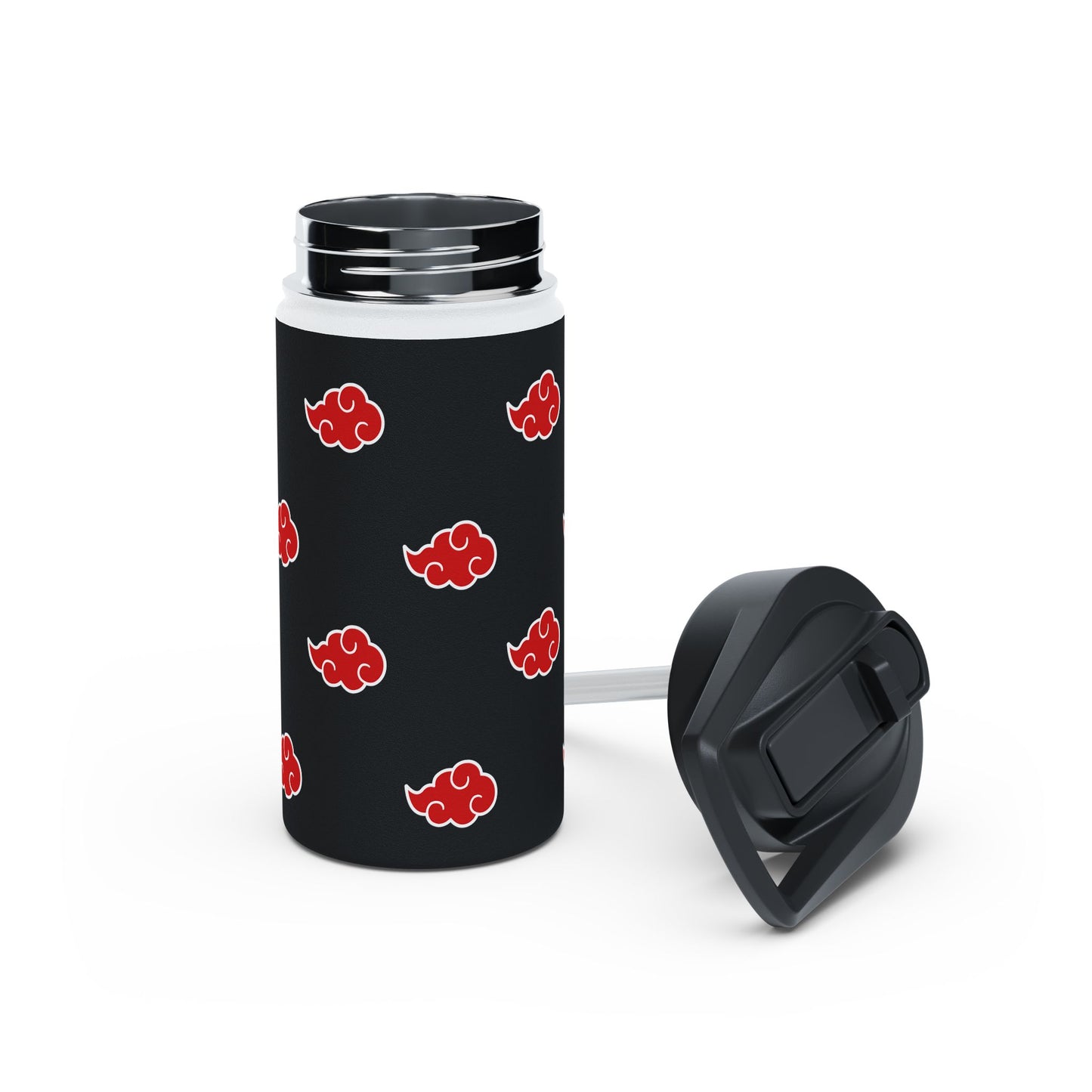 Red Cloud Stainless Steel Water Bottle, Standard Lid