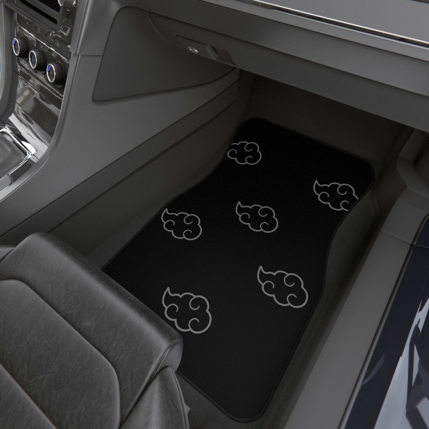 Black Cloud Car Mats (Set of 4)