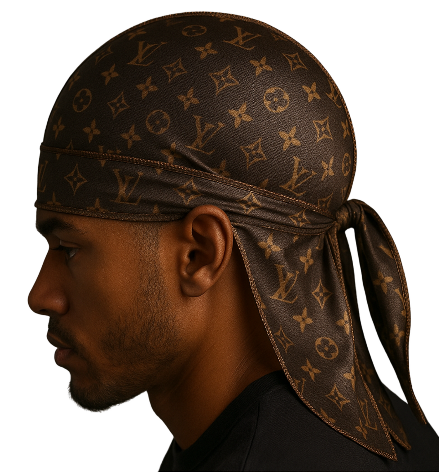 Pre-Order Design SIlky Crown Durag C1