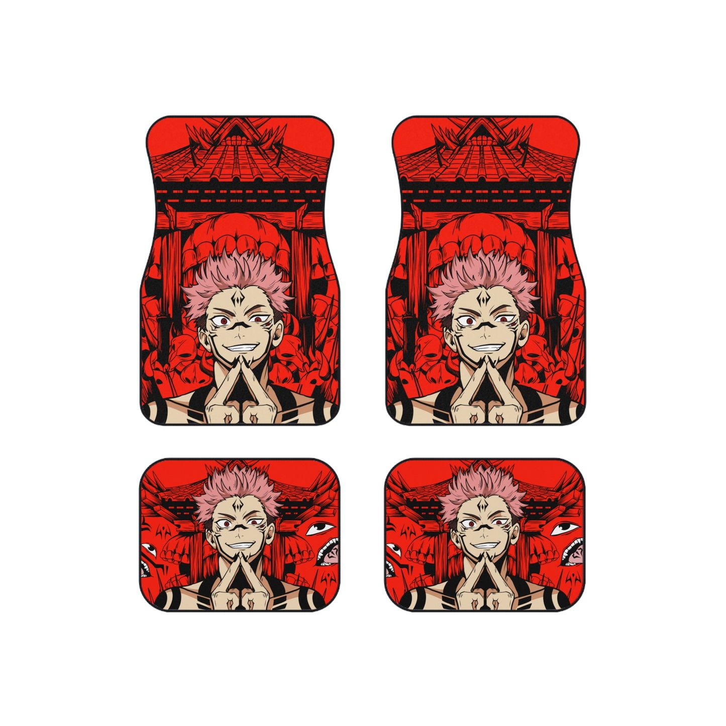King of Curses Car Mats (Set of 4)