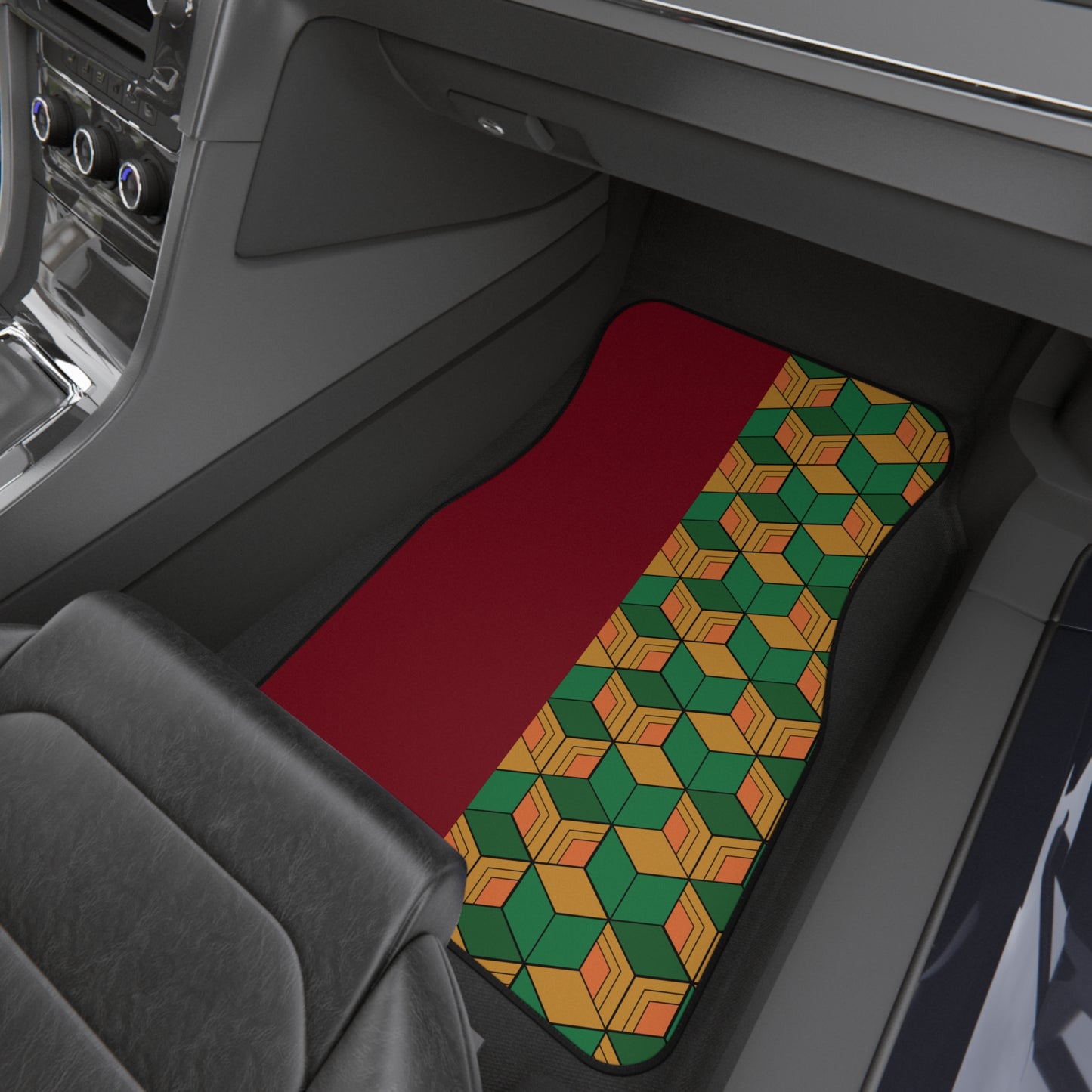 Black Tmk Car Mats (Set of 4)