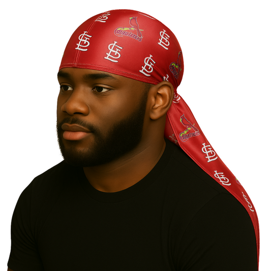 Cardinals- Silky Crown Durag