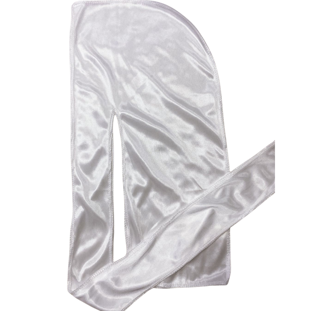 White Silky Durag