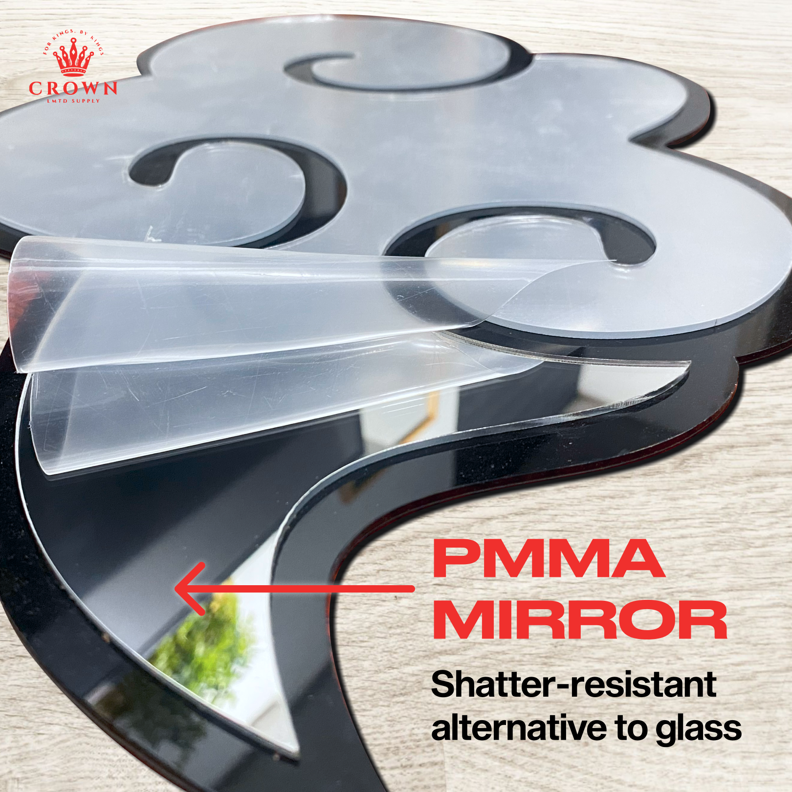 Anime Acrylic Mirror Crown Limited Supply