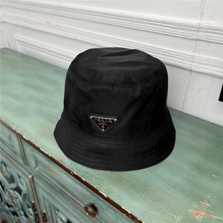 Black Prda Design Bucket Hat