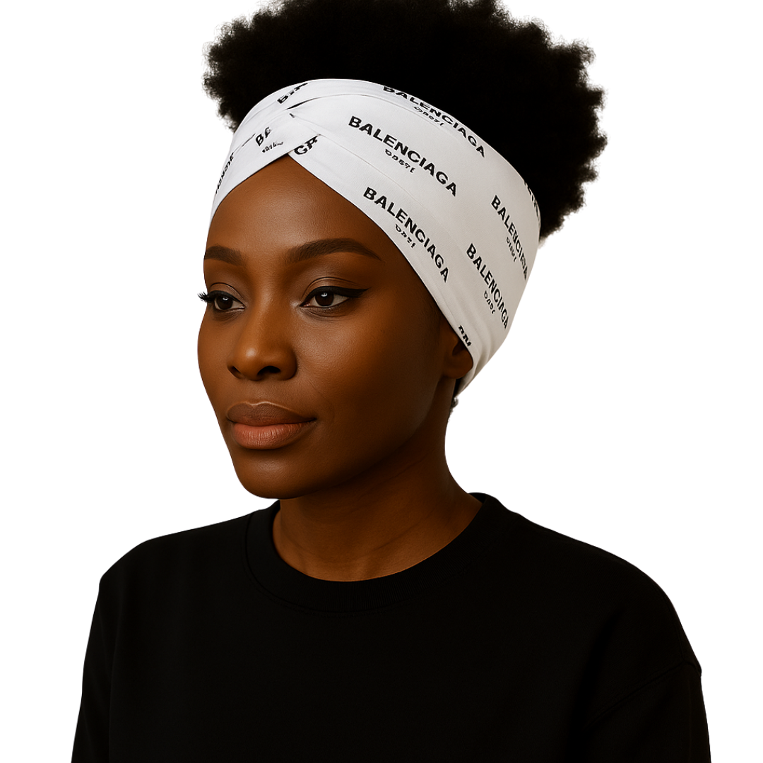 Balenci Design Head Scarf