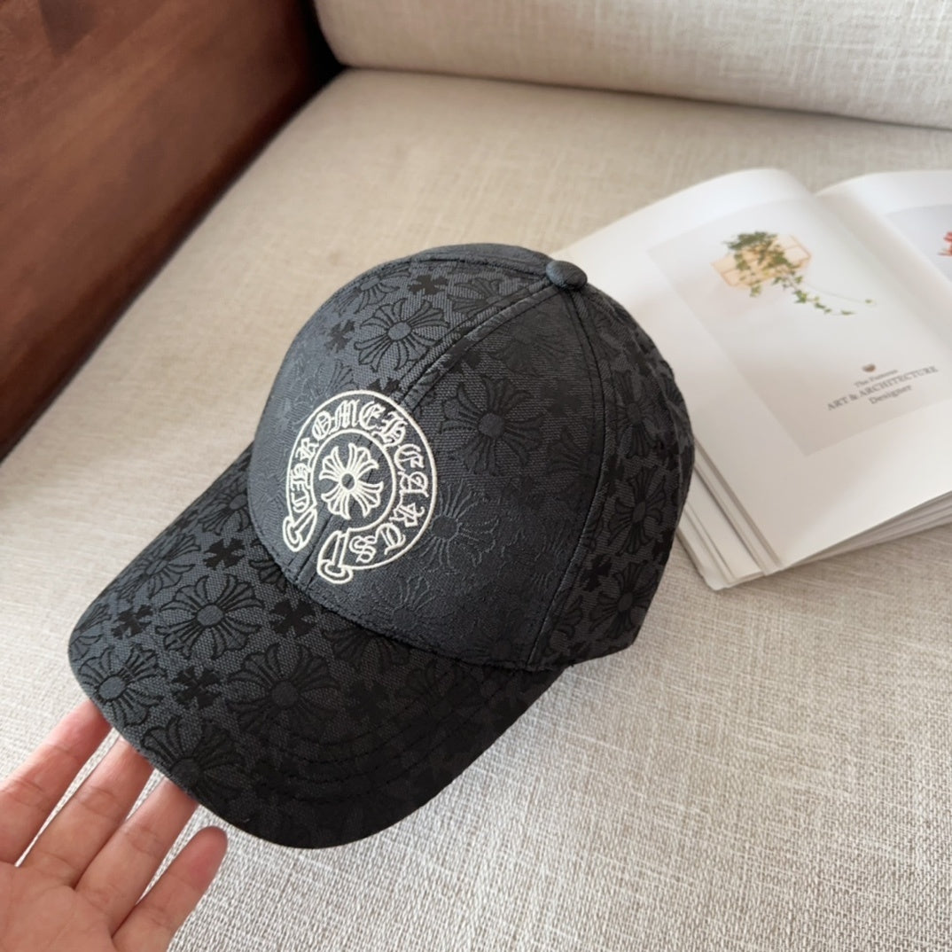 Chrome H Design Hats