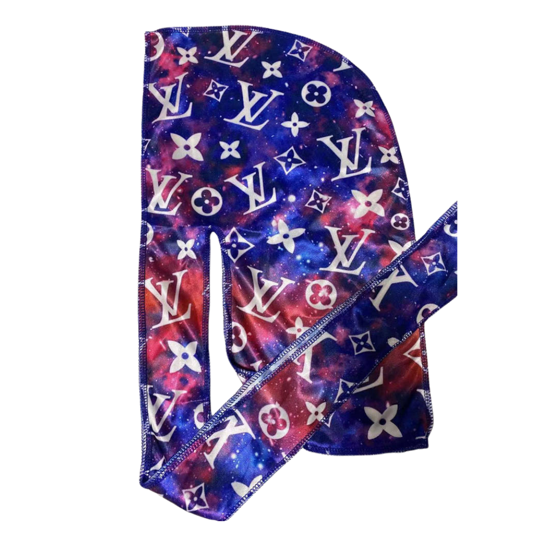 Pre-Order Design SIlky Crown Durag C1