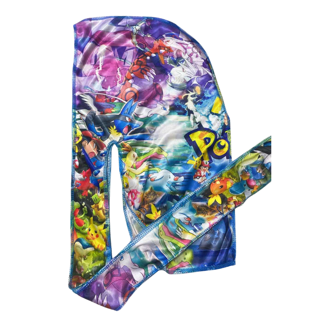 Blue PKM - Silky Crown Durag