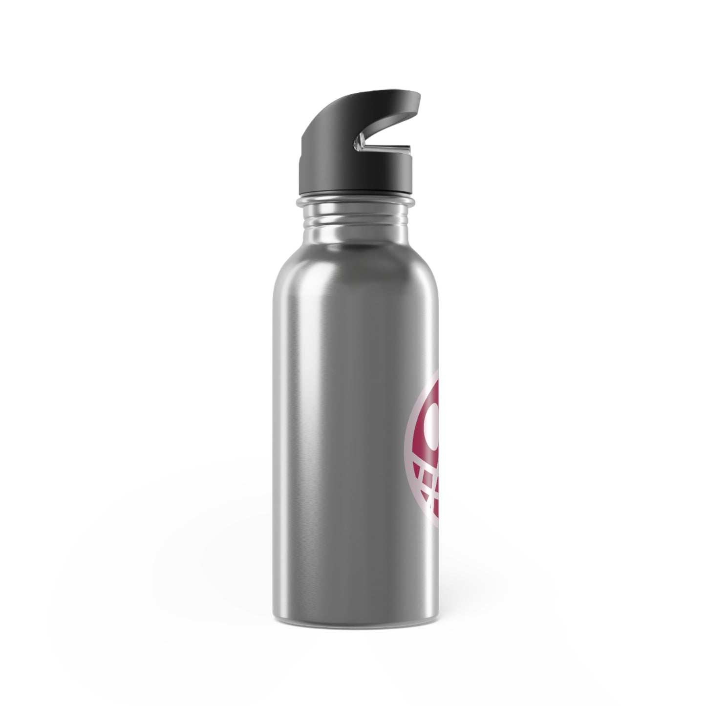 OP Flamingo Stainless Steel Water Bottle With Straw, 20oz