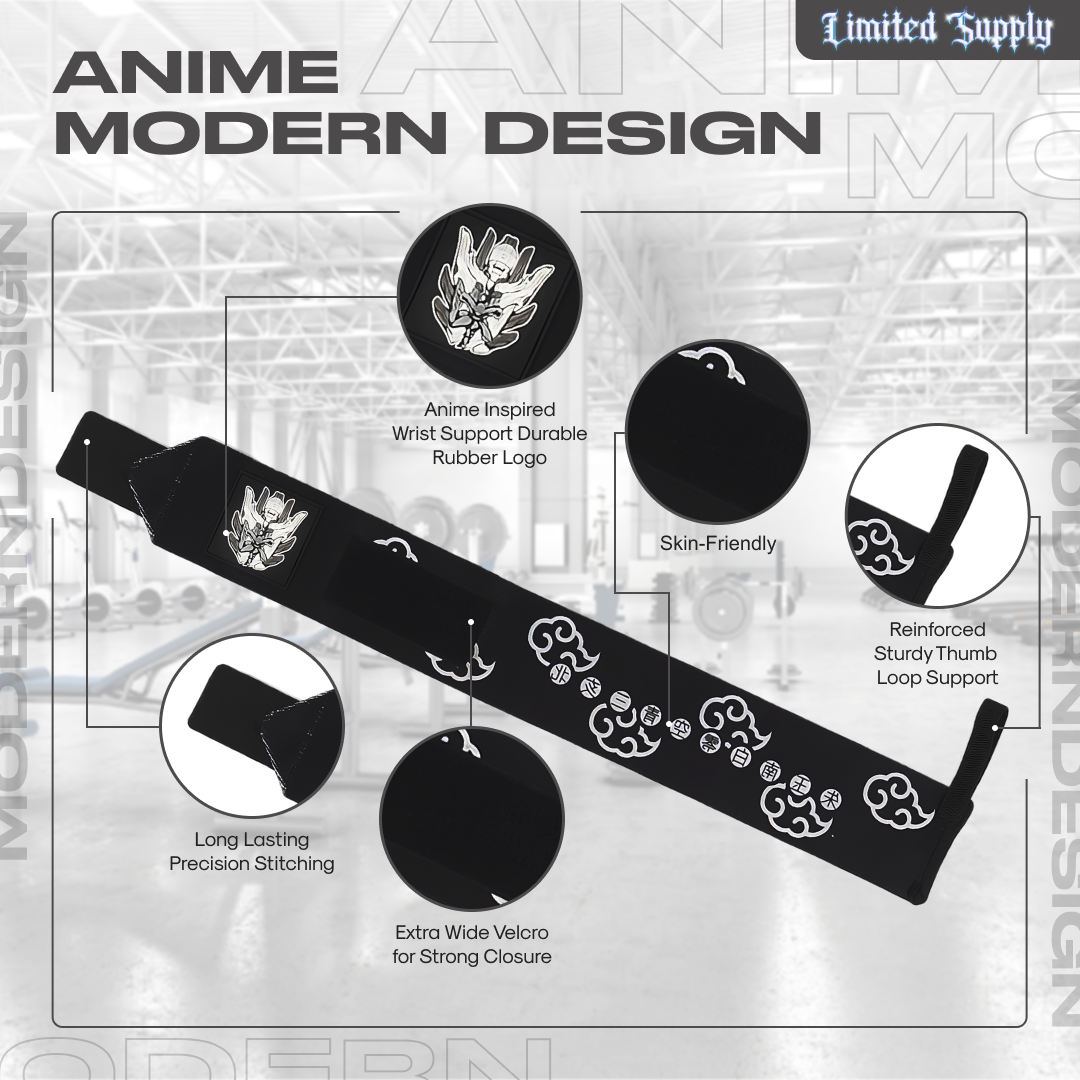 Crown Anime Wrist Wrap Crown Limited Supply