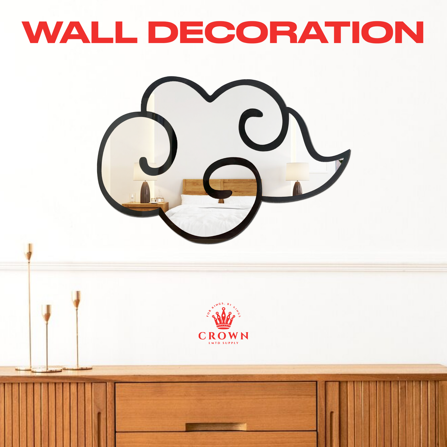 Anime Acrylic Mirror Crown Limited Supply