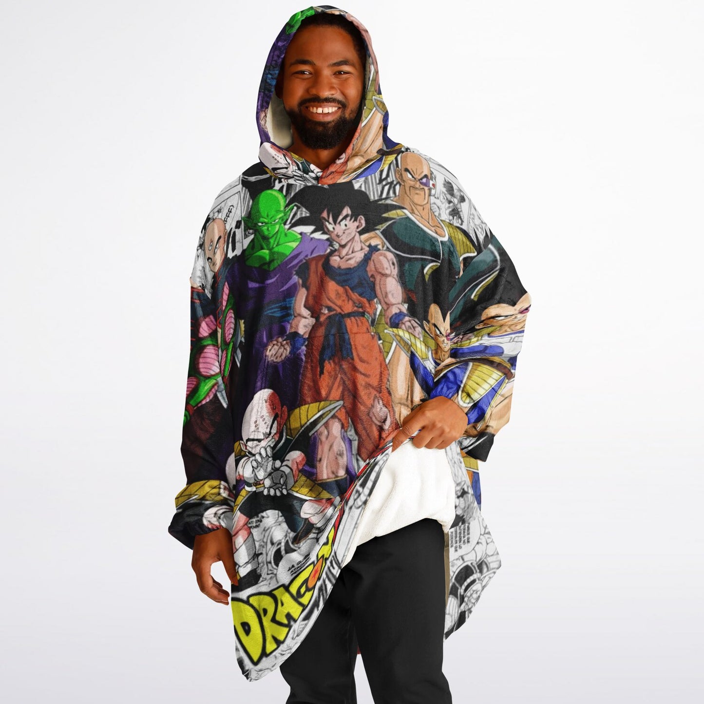 DBZ 1 Oversized Blanket Hoodie with Large Pocket