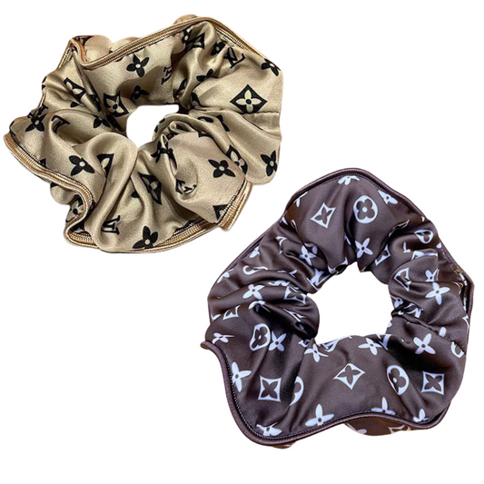 2 pcs Bundle Design Scrunchies