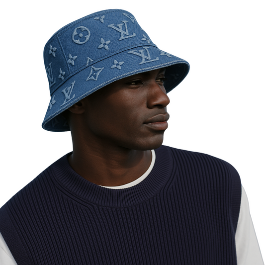 LLV Embroidered Design Bucket Hat