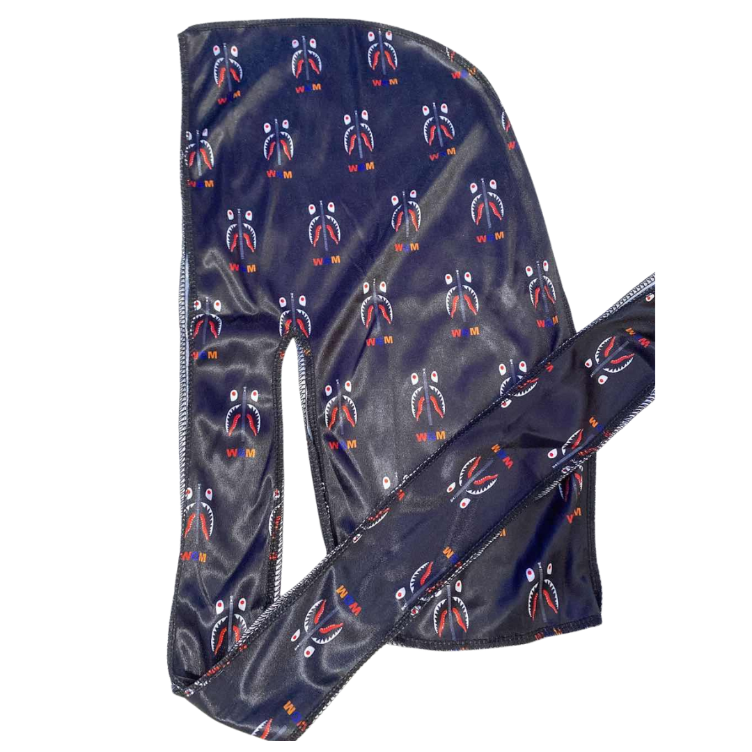 Pre-Order Design SIlky Crown Durag C1