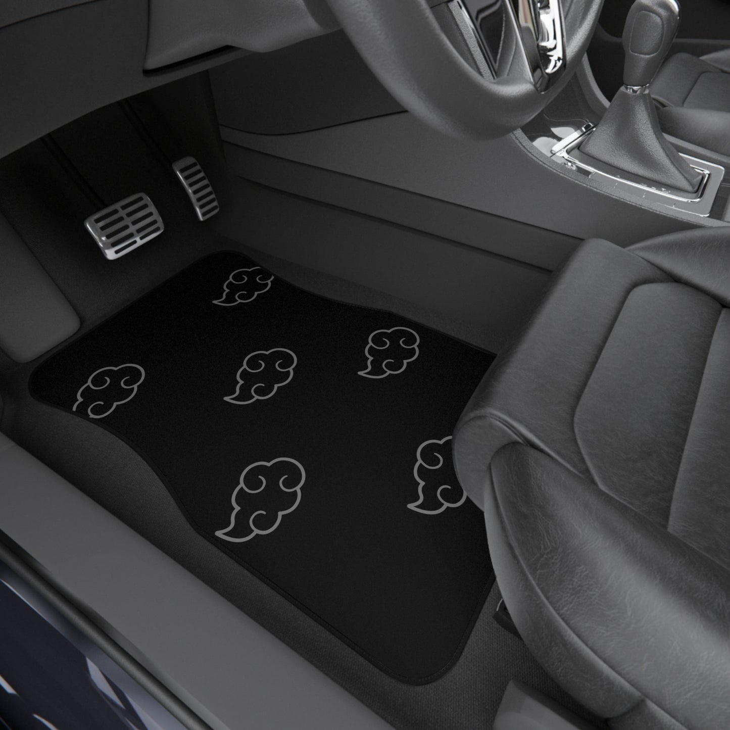 Black Cloud Car Mats (Set of 4)