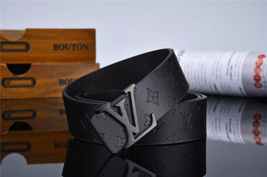 Black on Black with LLV design Belt
