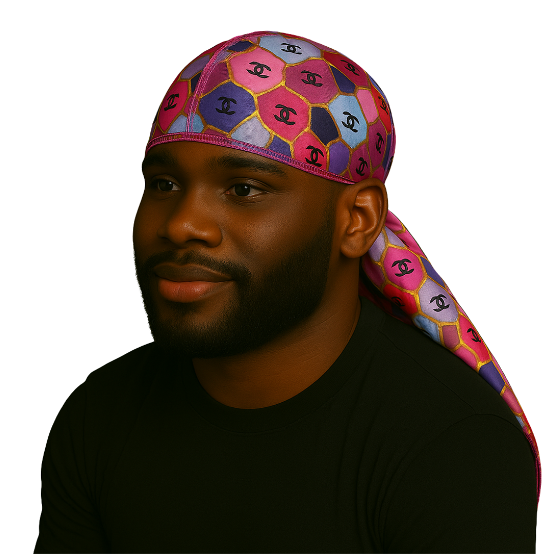 Colorful Design Silky Durag