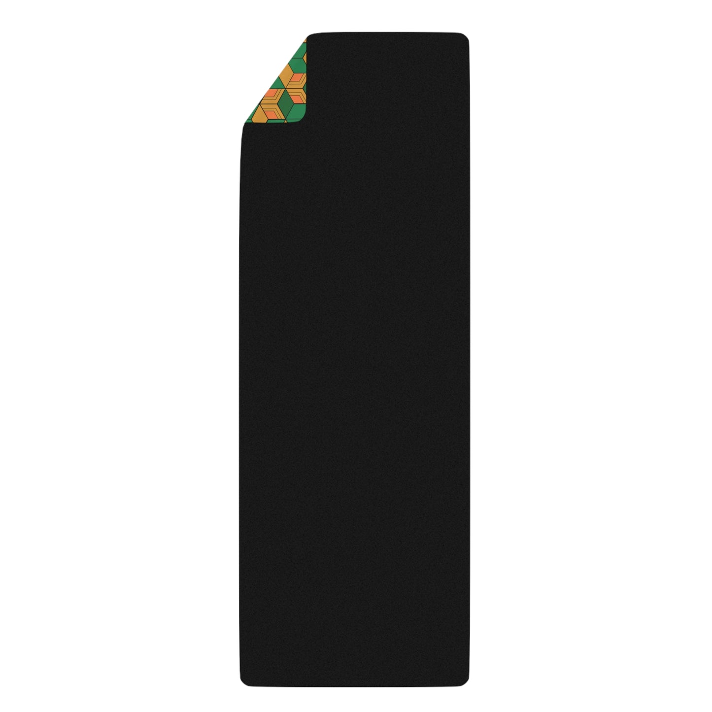 Black Tmk Rubber Yoga Mat