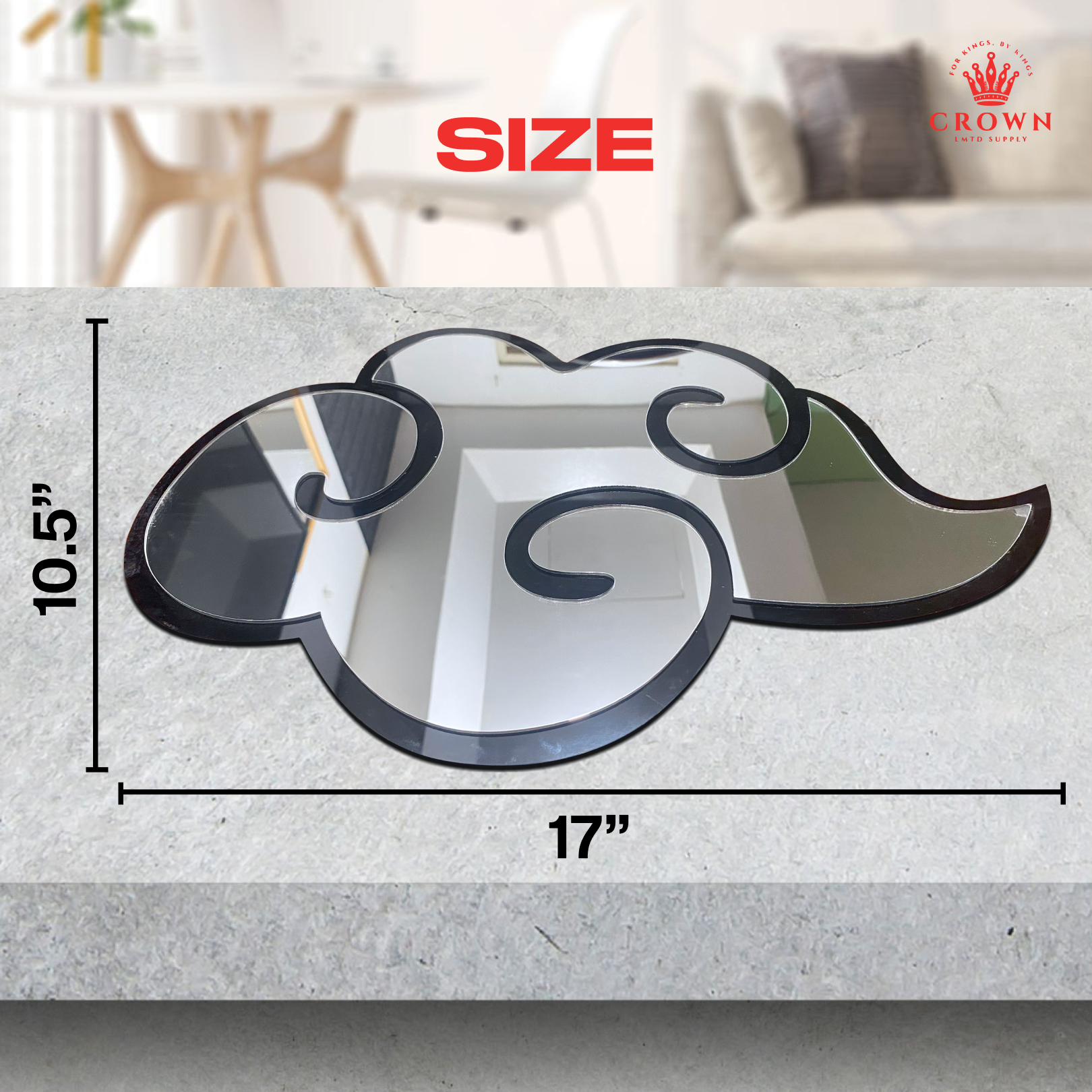 Anime Acrylic Mirror Crown Limited Supply