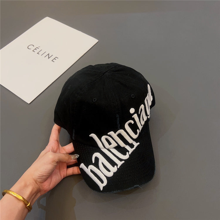 Balenci Denim Design Hat