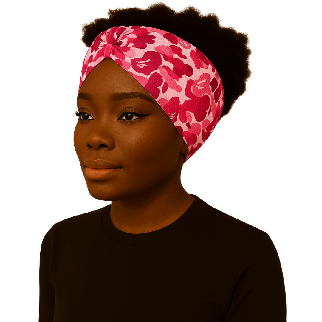 Multi Colored Design Head Scarf