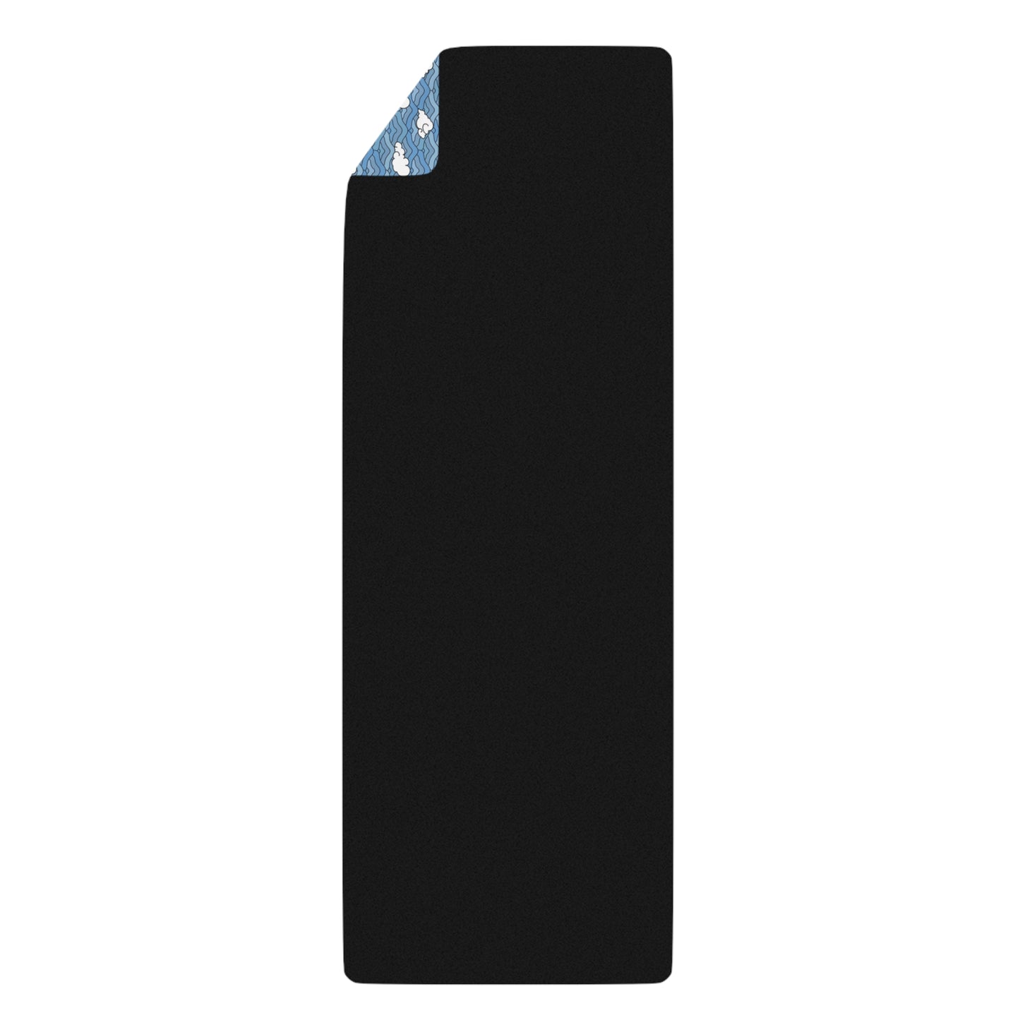 Blue Sakonj Rubber Yoga Mat