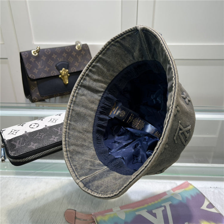 LLV Embroidered Design Bucket Hat