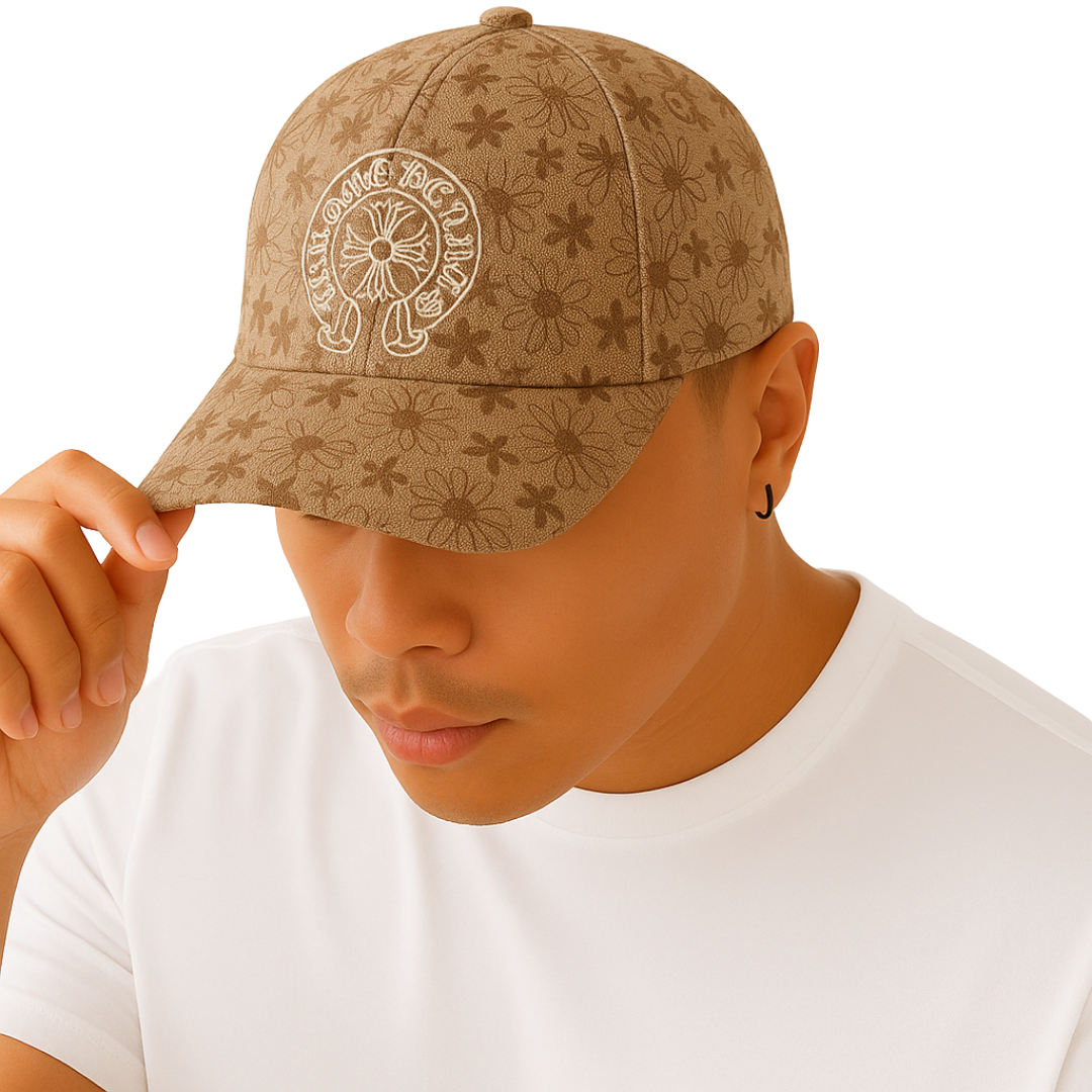 Chrome H Design Hats