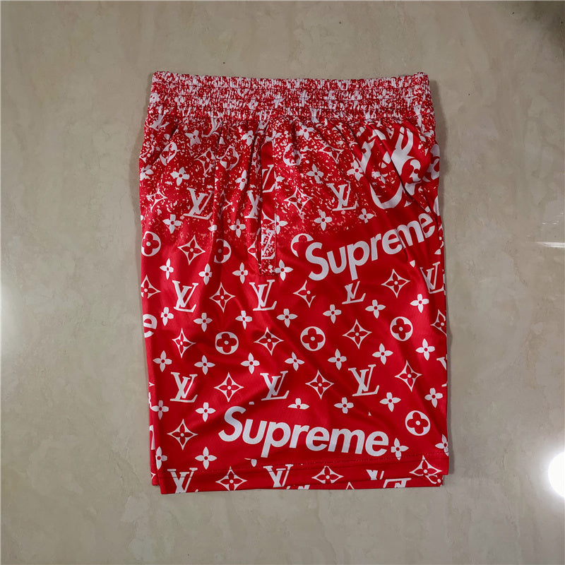 Red LLV Sport Shorts