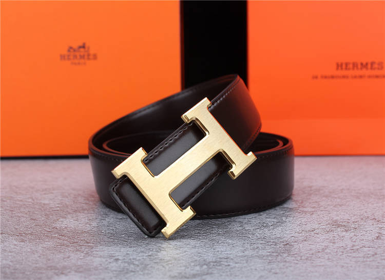 H Buckle Design Belts