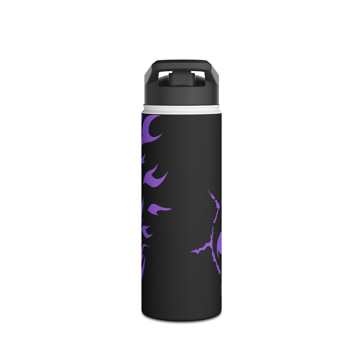 Purple Curse Stainless Steel Water Bottle, Standard Lid