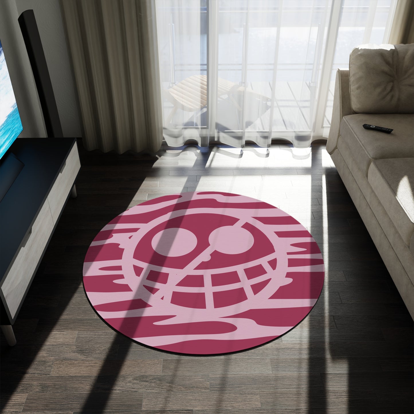 OP Flamingo Round Rug