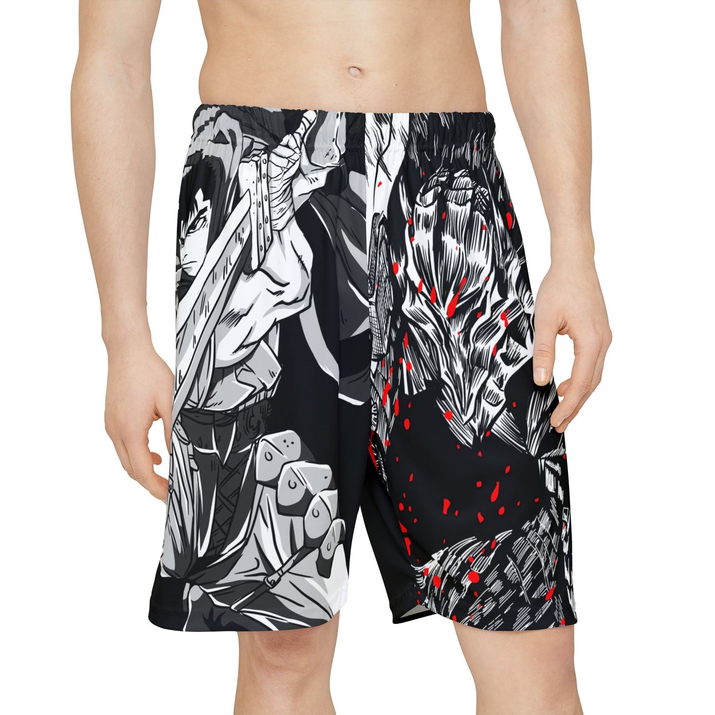 Berserk Splatter Men's Sport Shorts
