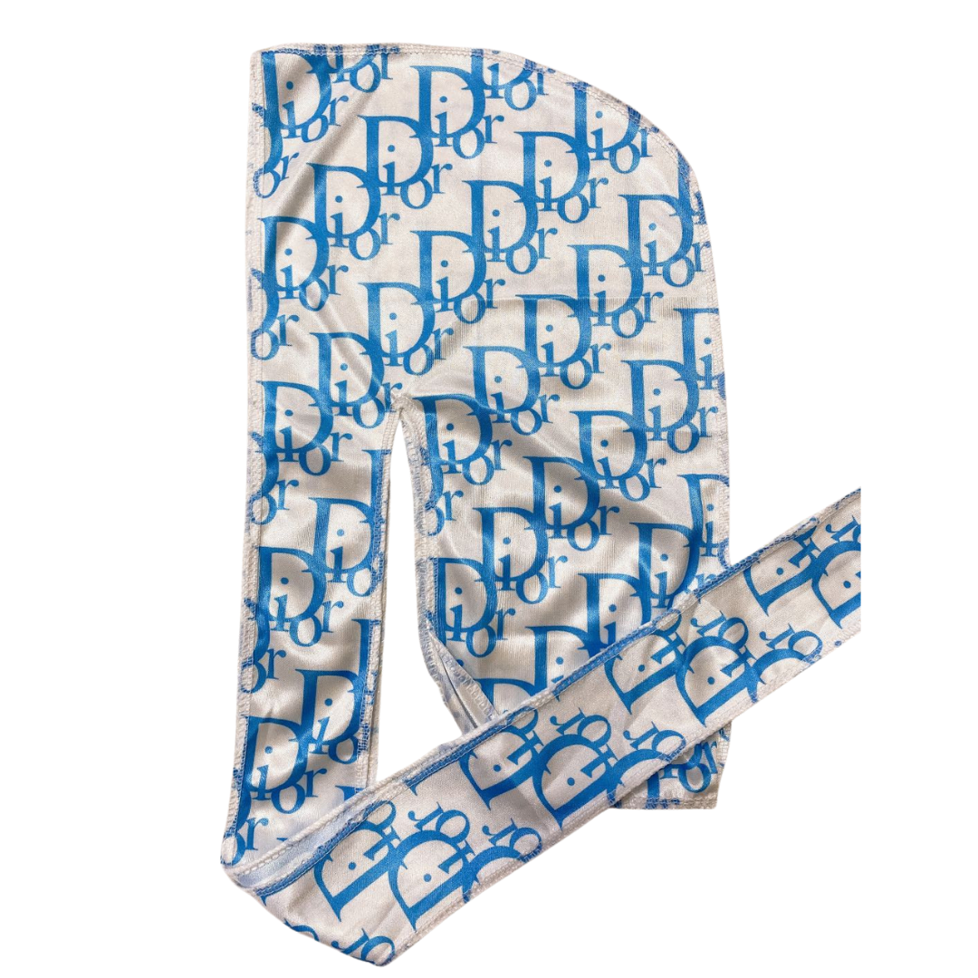 White Dio Durag for kids