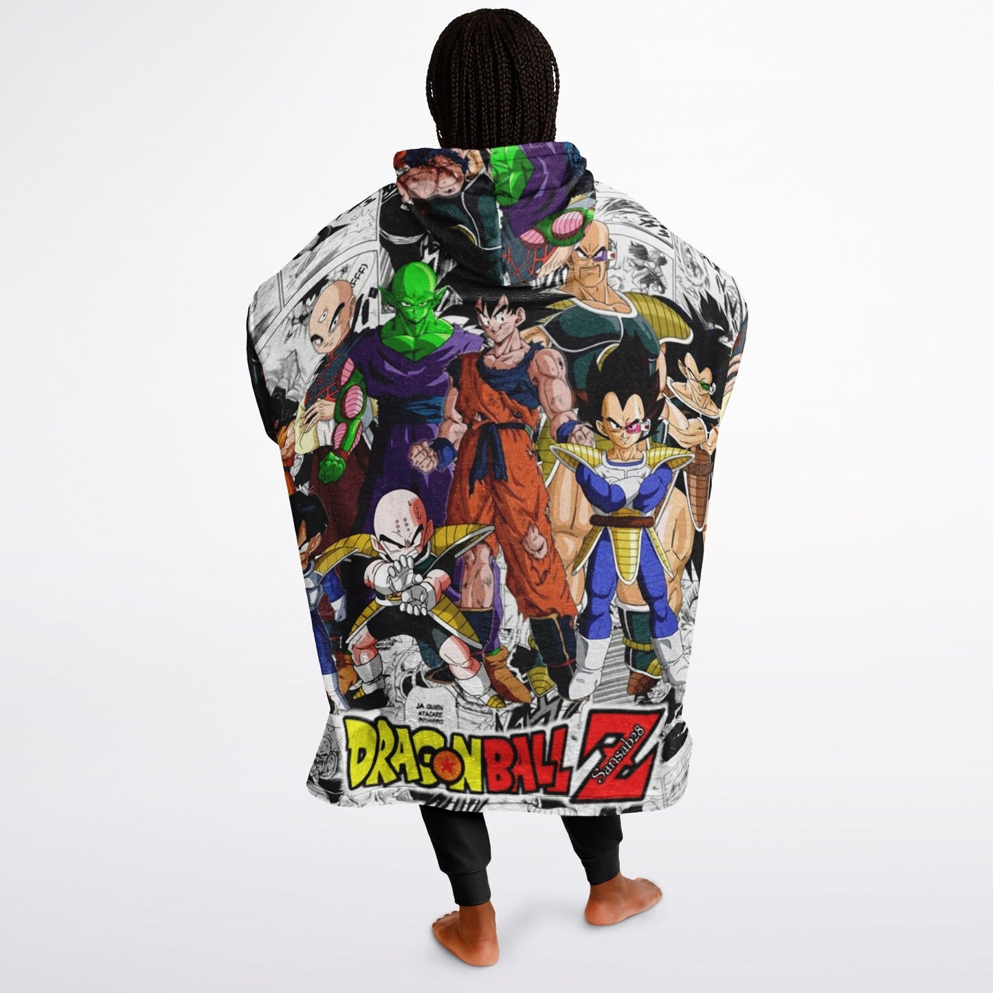 DBZ 1 Oversized Blanket Hoodie with Large Pocket