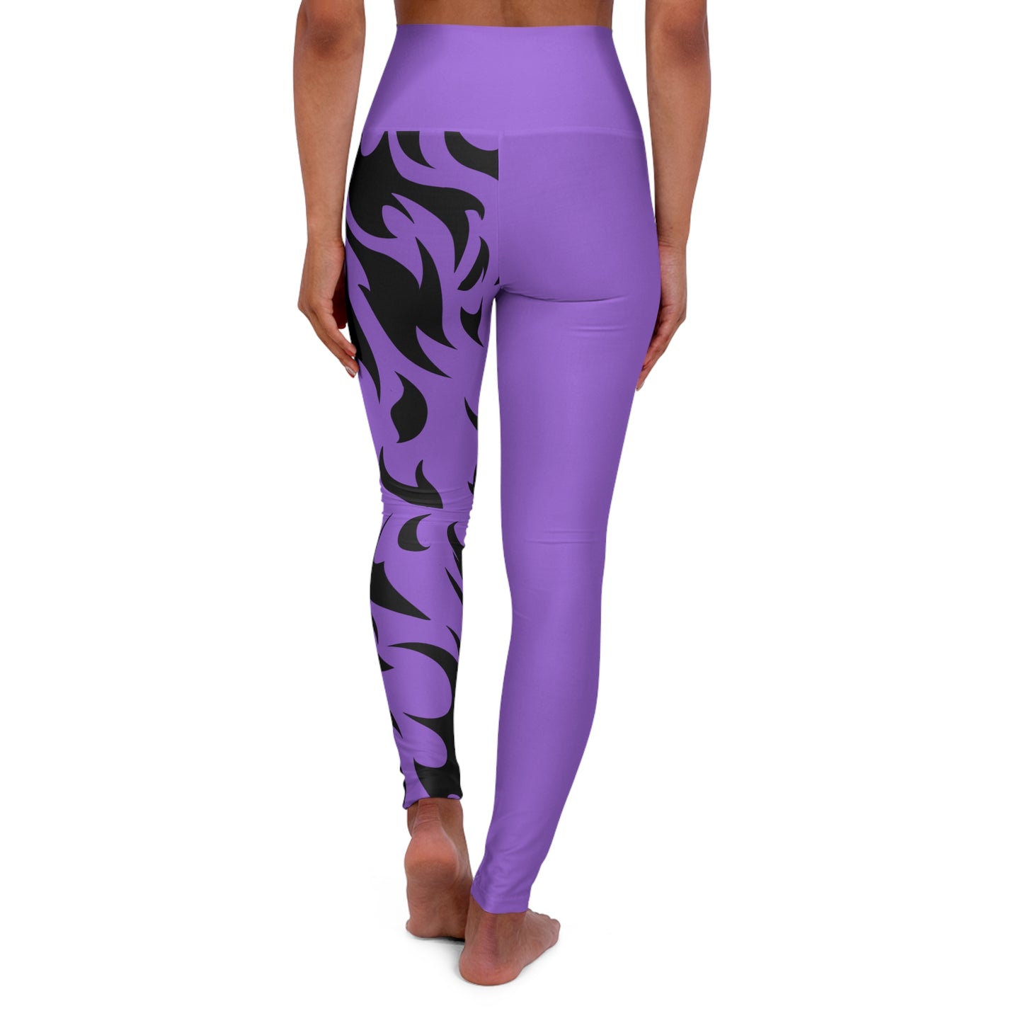 Purple Curse High Waisted Yoga Leggings