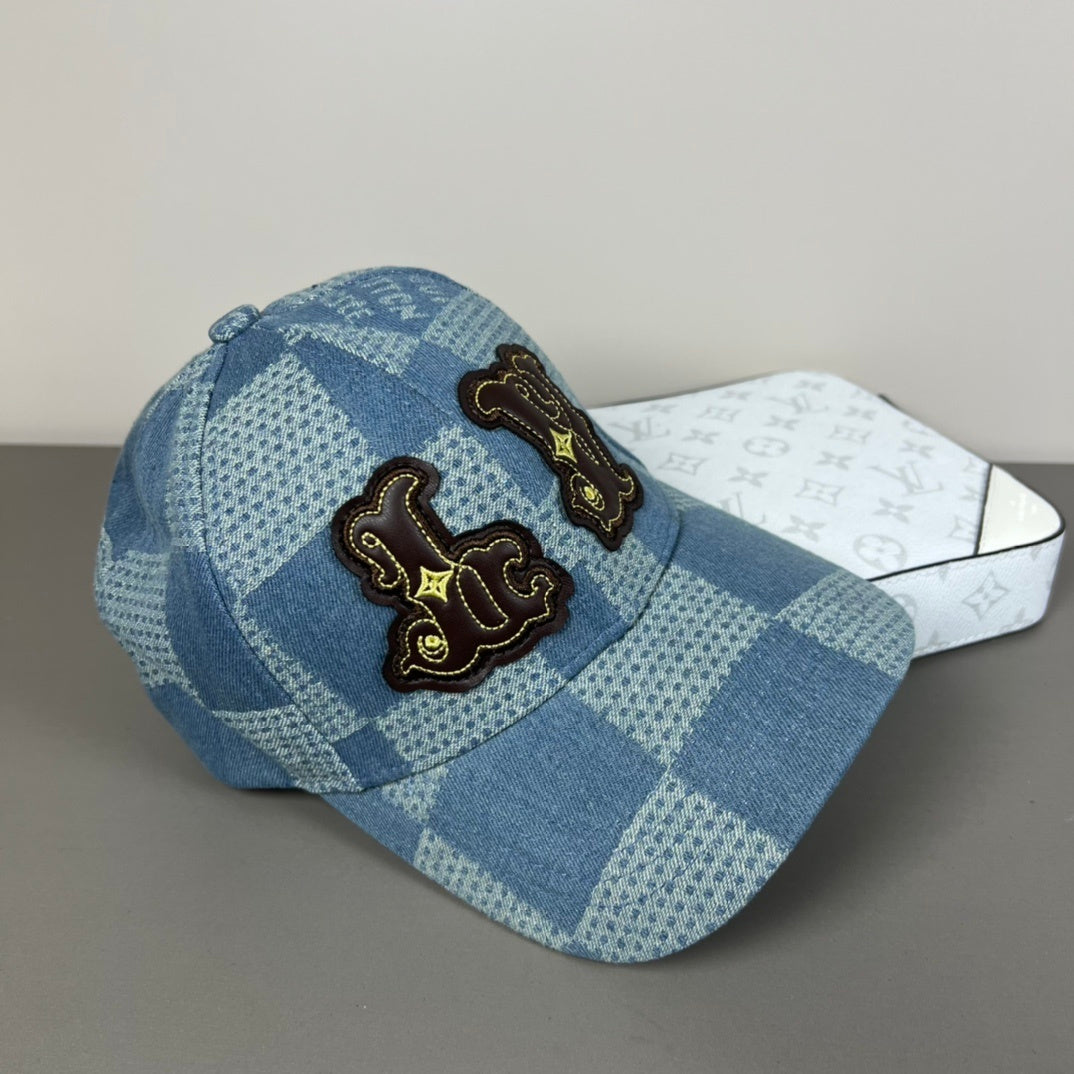 LLV Checkered Design Hats