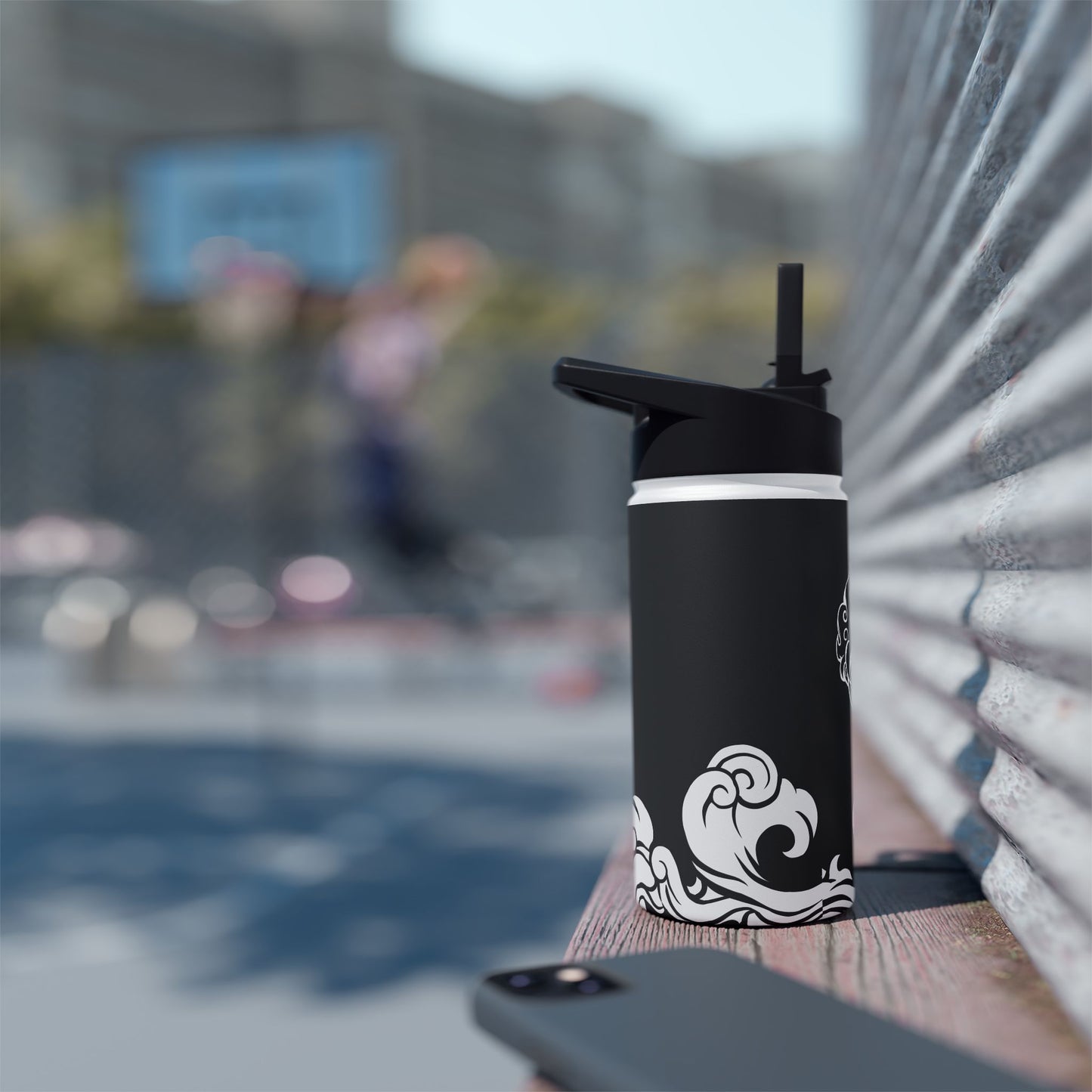 Gear 5 Stainless Steel Water Bottle, Standard Lid