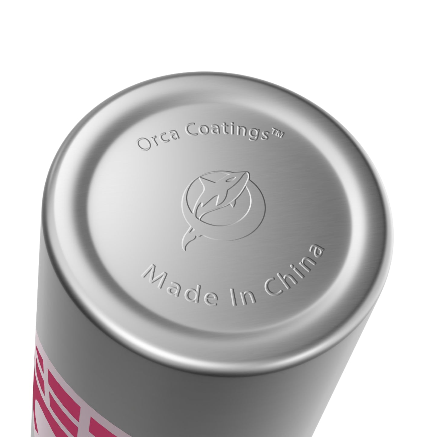 OP Flamingo Stainless Steel Water Bottle With Straw, 20oz