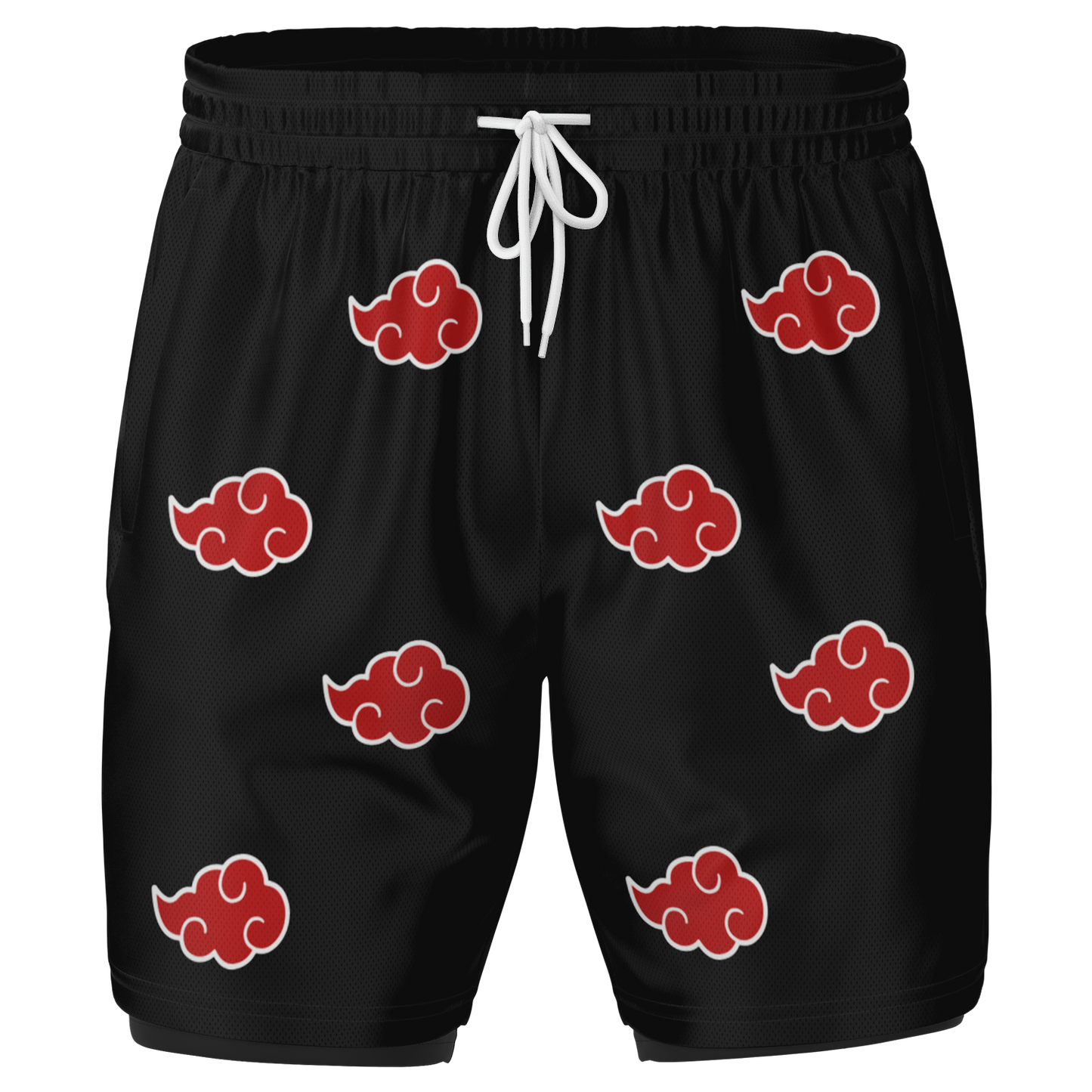 Red Cloud Men's 2-in-1 Shorts - AOP