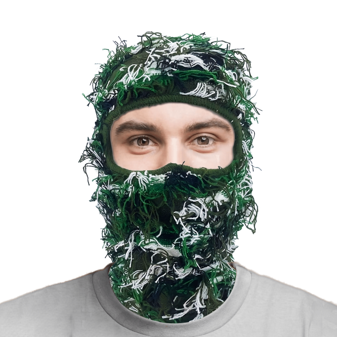 Distressed Anime Balaclava Ski Mask Crown Limited Supply