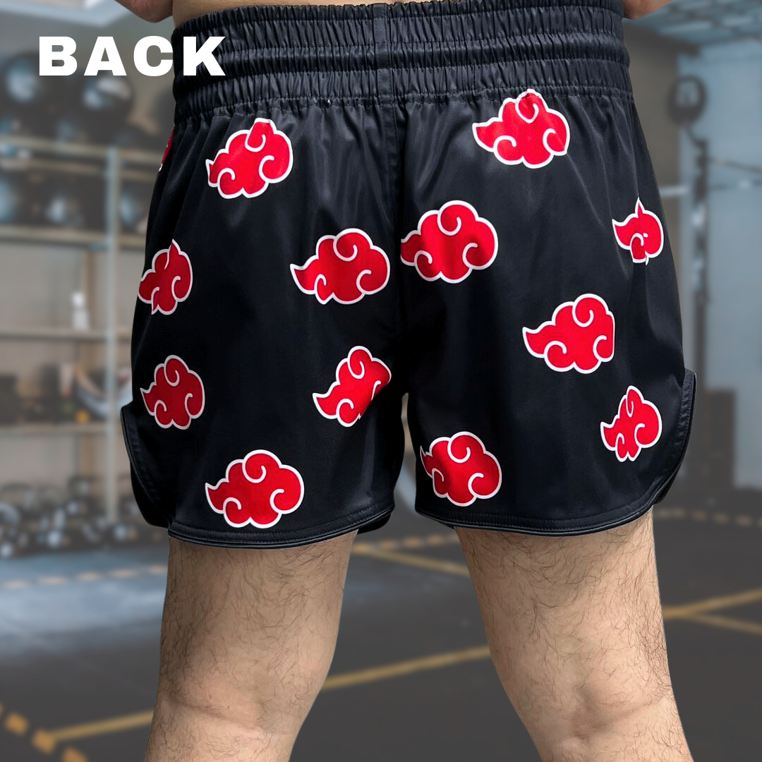 Red Cloud Anime Muay Thai Boxing Shorts